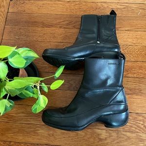 Merrell insulated leather boots EUC